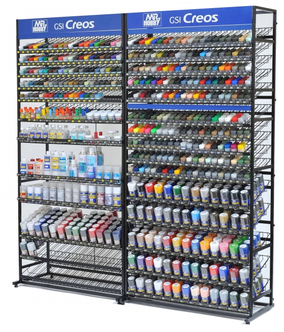 Mr.Hobby Mr.Storage System For Paints & Build Items - Kent Models