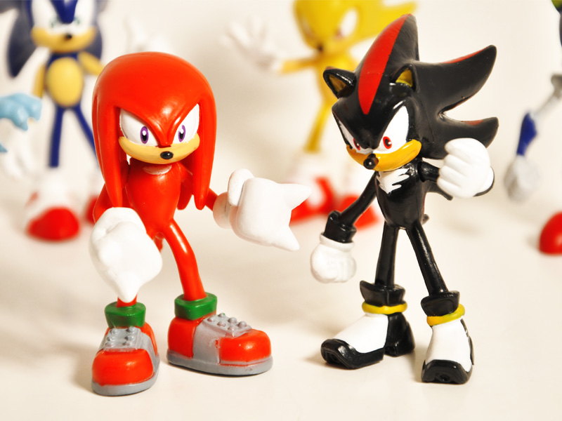 Sonic the Hedgehog Buildable Action Figures (Shadow) 